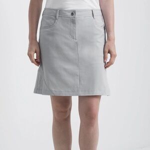 Nivo Nadine print skort light gray size 14